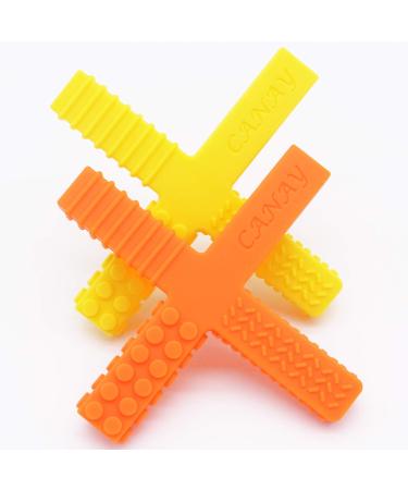 Sensory Chew Stick Toys for Kids - Silicone Teether Toy (2 Pack) - Designed for Autism, Teething, Chewing, ADHD, SPD - Boys & Girls Oral Motor Needs - Buy Online on GoSupps.com
