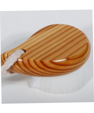 Shop Wooden Facial Brush - Soft Manual Cleansing Brush for Pore Cleaning | International Shipping - Buy Online on GoSupps.com