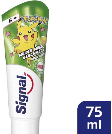 Buy Signal Toothpaste Junior - 75 ml (Pack of 4) | Fun Designs for Kids | Global Shipping Available - Buy Online on GoSupps.com
