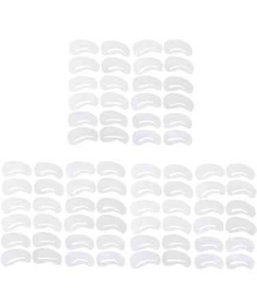 MAGICLULU 72 Pcs 6 Sets Eyebrow Stencils Eyebrows Shape Eyebrowhack Molds Kit Eyebrow Trimming White Tool mediumx3pcs As Shownx3pcs - Buy Online on GoSupps.com