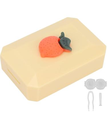 Buy Verdant Touch Contact Lens Container Kit - Portable Multi-Colored Case with Applicator & Tweezers (Yellow) | International Shipping Available - Buy Online on GoSupps.com