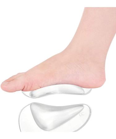 4 Pairs Gel Arch Support Cushions Pads Orthotic Flat Feet Insoles Orthopedic Silicone Arch Support Insoles Cushion Plantar Fasciitis Arch Pain Relief High Heel Inserts Reusable Arch Cushion for Women - Buy Online on GoSupps.com