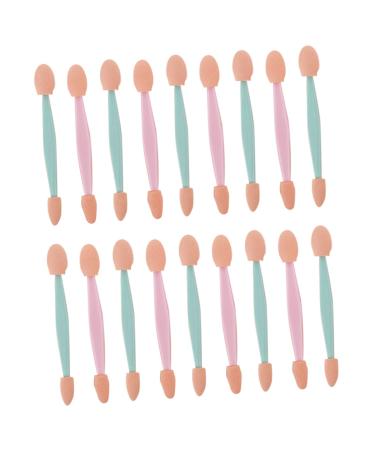 MAGICLULU 3 Sets Eye Shadow Brush Sponge Brush Eyeshadow Eye Shadow Applicator Double Head Miss Makeup Brush