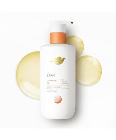 Dove Shower Body Oil Wash for Women - Ultra Moisturizing Feminine Wash For Dry & Itchy Skin 14.2 oz