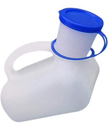 1000ML Urinal Toilet Unisex Urinal Bottle Female Male Unisex Traveling Camping Portable Plastic PE Material Urinal Toilet with Connector Delivered Randomly - Buy Online on GoSupps.com