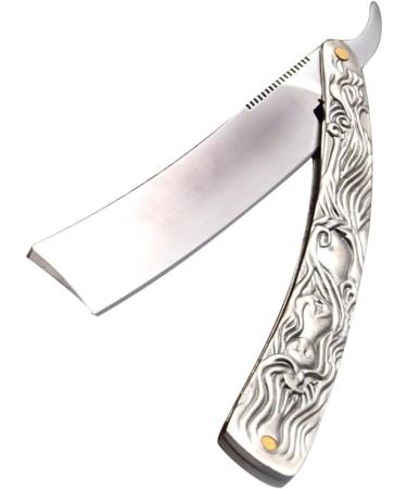 Minkissy 3-Piece Manual Razor Set for Men - Classic Old Type Face Razor & Beard Razor - Premium Quality Shaving Kit - Buy Online on GoSupps.com