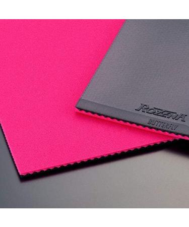 Butterfly Rozena Table Tennis Rubber - 1.7 mm   1.9 mm  or 2.1 mm - Red or Black - 1 Inverted Table Tennis Rubber Sheet - Professional Table Tennis Rubber - Butterfly Table Tennis Rubber Red 2.1 - Buy Online on GoSupps.com