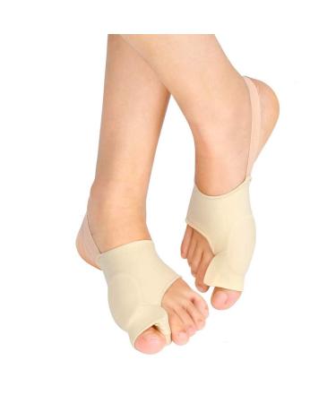 Hallux valgus corrector gel bunion sock toe smooth iron protectors for large toe spreader toe rail support sleeve with silicone savings and cushions for pain relief day and night