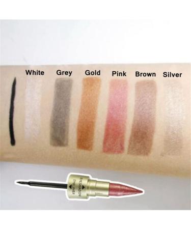 6pcs/set 2 shadow pen in 1 Dalineer Ojer Double head A combination Waterproof to black eyes Black Eye Shavada colorful colorful eyes pigmented with high cosmetic content - Buy Online on GoSupps.com