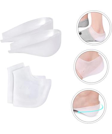 FOMIYES Heel Cover Half Pad - 2 Sets - White Sports Accessories for Comfort & Support - Buy Online on GoSupps.com