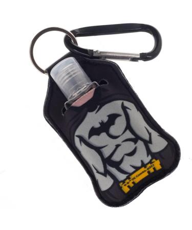 Buy Batman Keychain with Hand Sanitizer Bottle Holder - Perfect for On-the-Go Protection | Shop Internationally - Buy Online on GoSupps.com