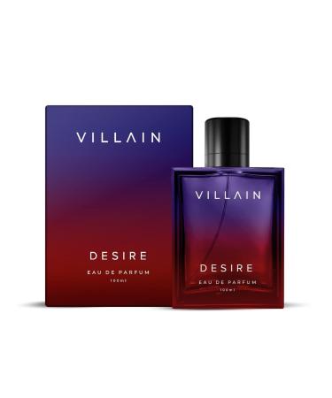Villain's Desire Perfume for Men | Vanilla Amber & Patchouli | Long Lasting Premium Eau de Parfum - 100ml