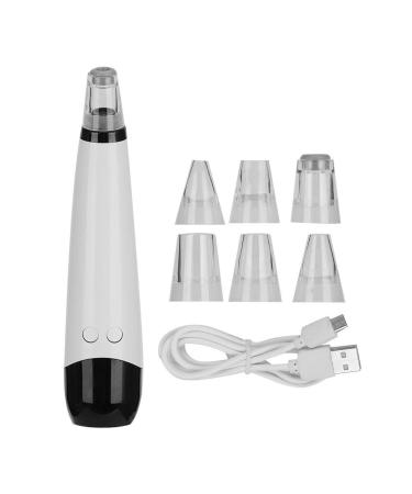 Blackening distance professional blackhead suction of remote electrical facial pores of cleaning acne comedon extraction tools with 6 suction heads for home/on the go