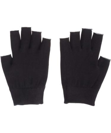DOITOOL 2 Pairs Spa Glove Moisturizing Gloves Black Gloves Hydrating Glove Glove Gel Gloves Mositurizing Glove Fingerless Apparel - Buy Online on GoSupps.com