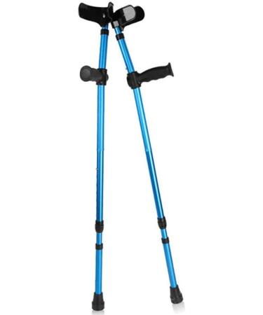 Crutches Medical Adults Adjustable Crutches Aluminum Crutches Adult Pair of Crutches Adjustable Support Forearm Cane question Marche Mobility Assistance Beautiful Scenery Bathing in Sunlight - Buy Online on GoSupps.com