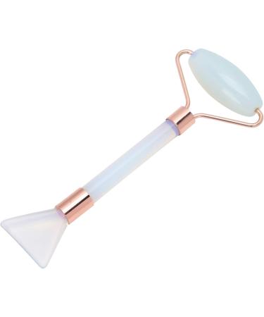 Verdant Touch Dual Head Face Roller Massager | Skin-Friendly Gua Sha Tool for Facial Massage - Buy Online on GoSupps.com