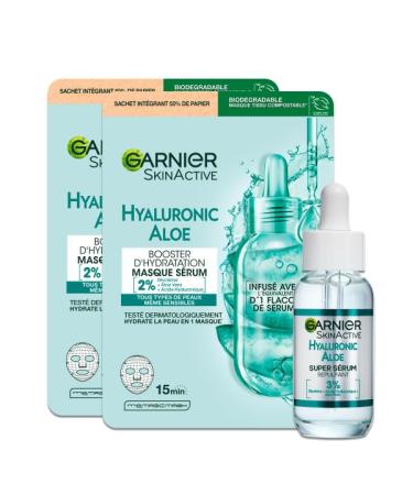 Garnier Sioc Aloe Serum MT X2