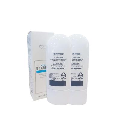 BB Cream with Skin Hydration - lightness Moisturizing Natural Finish 40mlx2packs