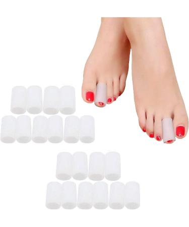 20 Pack Gel Toe Caps and Protectors - Prevent Rubbing, Blisters, and Painful Toe Problems - Buy Online on GoSupps.com