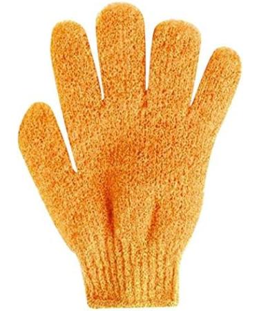 HUFFA Microfiber Hair Drying Gloves for Ladies - Quick-Dry Absorbent Wiping Towel - 1 Pair in Orange - Buy Online on GoSupps.com