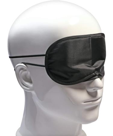 Shapenty Black Eye Mask Shade Cover Blindfold for Sleep, Travel, and Relaxation - 12PCS - Buy Online on GoSupps.com