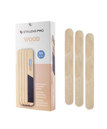 STALEKS PRO Expert 20 WBE-20 Straight Disposable Wood File Base