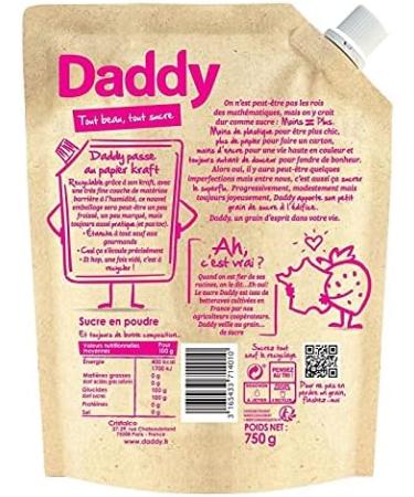 DADDY Kraft Powdered Sugar Pack 750 g Pack of 4 Sold as a Set - Buy Online on GoSupps.com