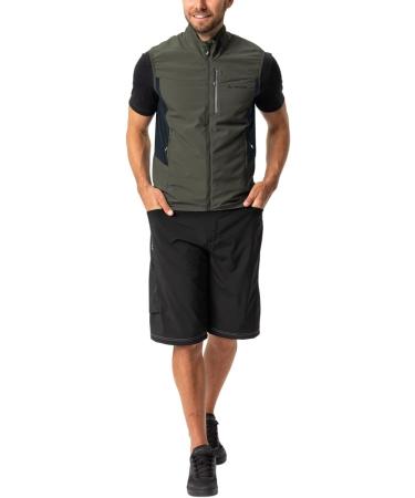 VAUDE Men's Kuro Air Vest XL - Lightweight Khaki Outdoor Vest for Hiking & Travel | International Shipping Available - Buy Online on GoSupps.com
