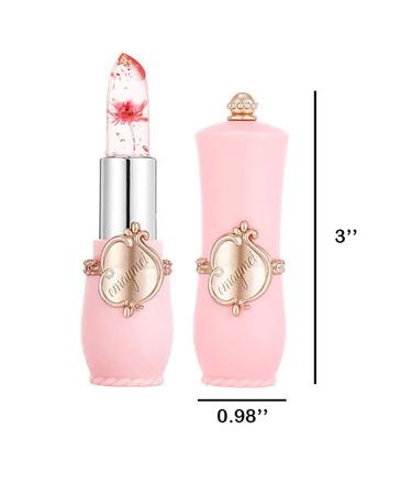 Buy Magik Flower Lipstick Color Jelly - #1 Pink Flower | Temperature Changing Lip Color | International Shipping Available - Buy Online on GoSupps.com