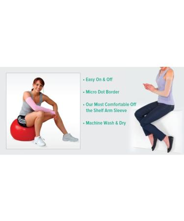 Juzo Soft 2001 Armsleeve for Women | 20-30mmHg Compression | Silicone Top Band | Black | International Shipping - Buy Online on GoSupps.com