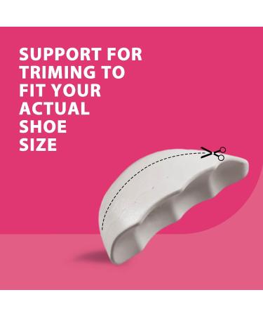 Best Shoe Filler Inserts for Loose Shoes - Size Reducer for Men & Women - Grey Shoe Inserts for a Tighter Fit - Buy Online on GoSupps.com