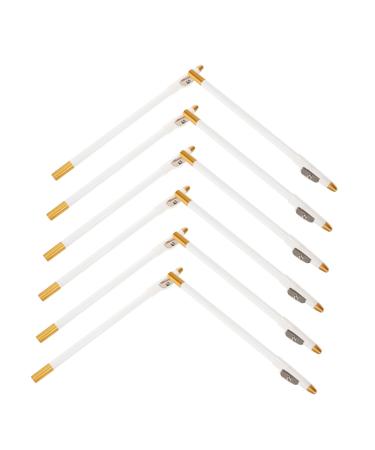 OHPHCALL 12pcs Eyebrow Pencil Sharpener Women Eyebrow Pencil Eyebrow Pencil for Women Wooden White