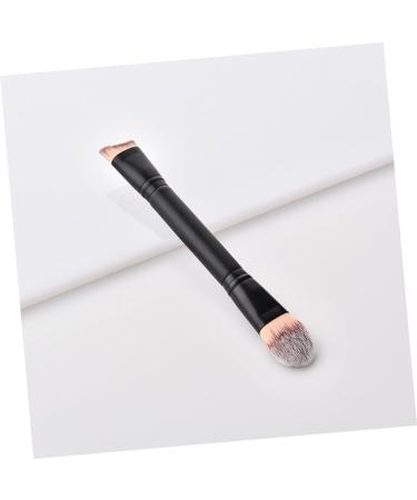 Beaupretty Dual Ended Brush Makeup ended brush cosmetics brush makeup brush poweder brush blush brush Bamboo wooden handle Blush Professional Makeup Brush - Buy Online on GoSupps.com