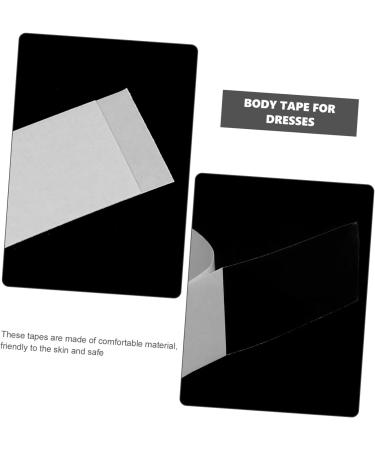 BIUDECO Fashion Clothing Tape 300 Sheets Anti-Light Stickers Non- Double Sided Tape White Transparent Stickers Bra Tape Whitex5pcs 8.5x1.2cmx5pcs - Buy Online on GoSupps.com