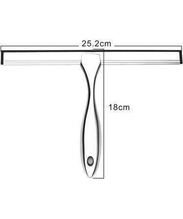 YOXIER Shower Squeegee Squeegee for Shower Glass Door Bathroom Cleaner Tool All-Purpose Squeegee with Hook for Door Bathroom Mirror Tiles and Car Window Cleaning A - Buy Online on GoSupps.com