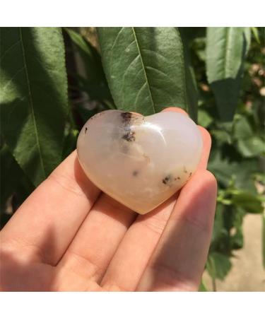 1pc Natural Moss Agate Soul Qi Crystal Love Gem Wedding Gift Natural Gems and Minerals s - Buy Online on GoSupps.com