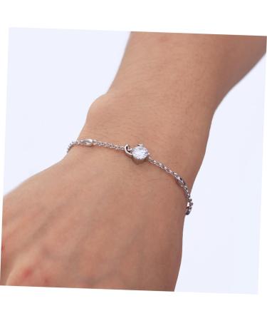 VALICLUD 12 Silver Bracelet Zodiac Charm Bracelet 925 Bracelet Zodiac Sign Bracelet Friendship Bracelet Bangles for Womens Bracelet for Women Bracelets for Women Miss Jewelry Constellation - Buy Online on GoSupps.com