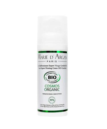 Marie d'Argan Face Expert Firming Cream 50 ml Organic and Vegan 99% Natural Anti-aging Repairs flaccidity