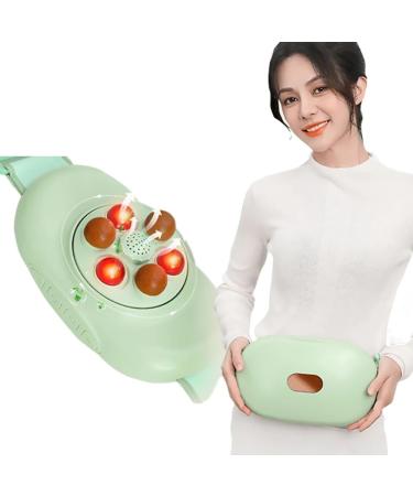 Genetic abdominal massager with Bian stone 3 levels of the power setting kneading and backward kneading- electrical abdominal massage device for back neck and legs