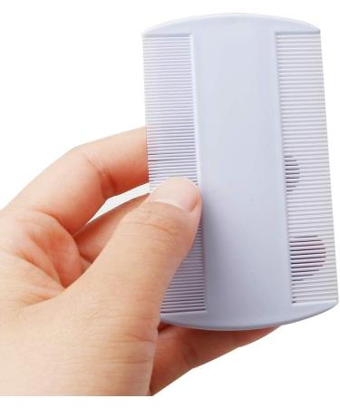 Pengxiaomei 4 Pcs Double Sided Nit Comb for Lice Detection and Head Treatment - Buy Online on GoSupps.com