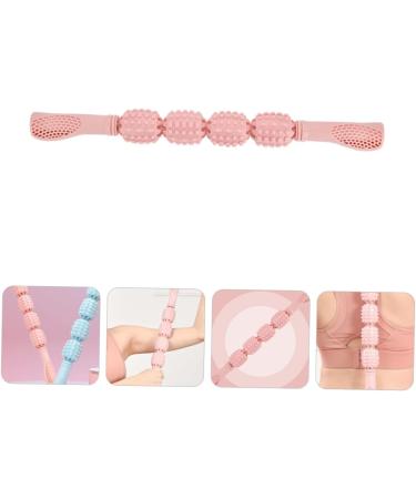 Lurrose 4-Wheel Yoga Stick | Deep Tissue Massage Roller | Muscle Relaxation | Eco-Friendly Fitness Tool - Buy Online on GoSupps.com