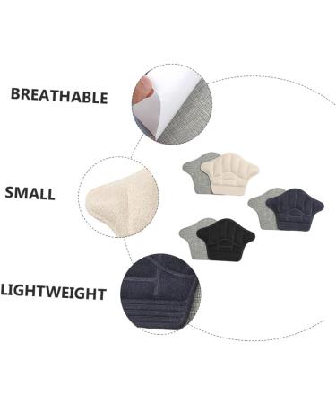 NOLITOY High Heel Stickers - Non-Slip Heel Cushions & Inserts for Men & Women - 3 Pairs Boot Cushion Accessories - Buy Online on GoSupps.com