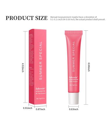 5Pcs Summer Special Lip Butter Balm Set-Shea Butter & Avocado Oil Formula Long-lasting Hydrating Non-Sticky Lip Gloss Soften Dry and Lip Care (5 PCS) 5Color - Buy Online on GoSupps.com