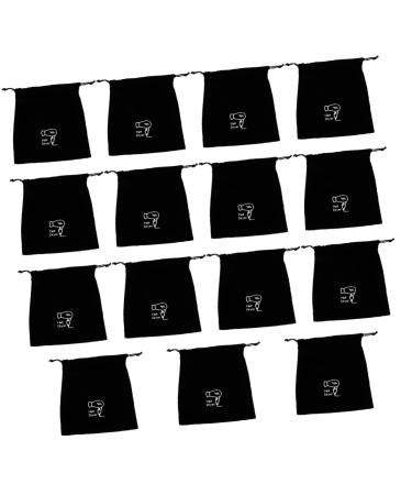 FOMIYES 15 Pcs Hair Dryer Storage Bag Makeup Bags Hair Bag Hair Dryer Drawstring Bag Hair Accessories Travel