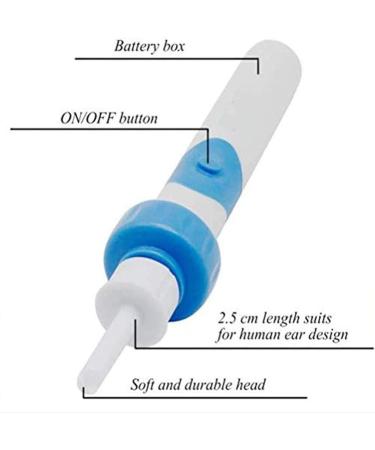 Q Grips Ear Wax Remover - Electric Ear Cleaner with 2 Washable Heads | Family Safe Ear Wax Removal Tool - Buy Online on GoSupps.com