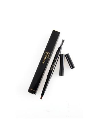 NICEFACE Dark Brown Eyebrow Pencil - Double Ended Precision & Waterproof Brow Makeup | Shop Internationally - Buy Online on GoSupps.com