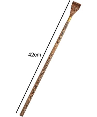 Amagogo Wooden Back Scratcher - Itching Relief 42cm Perfect for Men Women & Children | Multi-Use Massager for Face Head & Feet - Buy Online on GoSupps.com