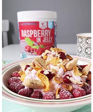 All-Nutrition Raspberry Fruit Jelly - Low-Calorie Healthy Dessert for Muscle Building - 1000g Pack - Buy Online on GoSupps.com