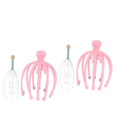 Tovinanna 2 sets of head massage scalp massage scalp massage multifunction massager Rejuvenating scalp massager multifunctional tool deep mop