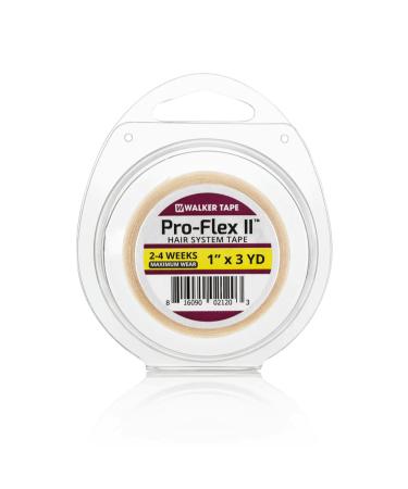 WALKER TAPE 3 YARDS Pro-Flex II Adhesive Roll TAPE Lace Extensions Toupee Wigs